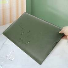 High-Quality Synthetic Leather Laptop Sleeve Set With Stand, Mouse Pad And Accessory Pouch (13-16 Inches) - Dark Grey - View 5