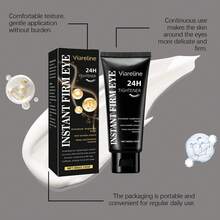 Viareline Instant Tighten & Firm Eye Cream – A Temporary Eye Tightener To Smooth The Look Of Fine Lines, Reduce Puffiness And Eye Bags For A Lifted, Nourished Appearance. Can Be Used As An Eye Massage Cream. - Eye Cream - 查看 5