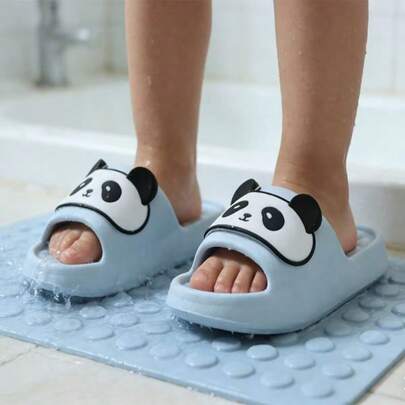 Dép đi trong nhà họa tiết gấu trúc dễ thương dành cho nữ, dép đi trong nhà thoải mái, đa năng, thích hợp cho hoạt động ngoài trời, hồ bơi, yoga, chăm sóc bà mẹ cho con bú.