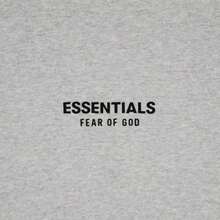 Fear Of God Essentials Fleece Hoodie (FW24) Unisex - Màu Xám nhạt - Xem 6