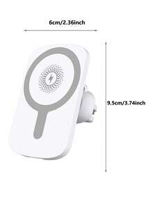 15W Gravity Sensing Wireless Car Charger, Compatible With Apple, Android QI Standard Smartphones, Wireless Charger Compatible With IPhone 8/X/11/12/13/14/15/16/17 Series - A - View 8