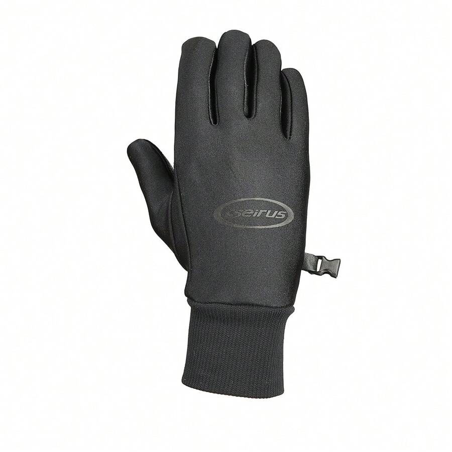 Seirus Innovation 1172 Mens Lightweight Form Fit All Weather Glove With Soundtouch Touch Screen Technology - Black - View 1