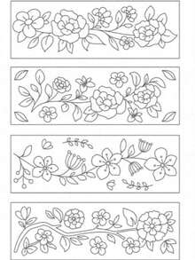 16 piezas Patrones de bordado solubles en agua Estabilizadores con tema divertido Papel de bordado y costura con patrones preimpresos de estilo divertido para amantes de la costura a mano principiantes - A - Ver 15