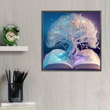 DPHERO 5D Tree Of Life Diamond Painting, DIY Tree Painting Embroidery Diamond Painting Kit, DIY Book Diamond Craft Rhinestone Cross Stitch Painting For Adults Children 30 X 40 Cm - Multicolor - View 3