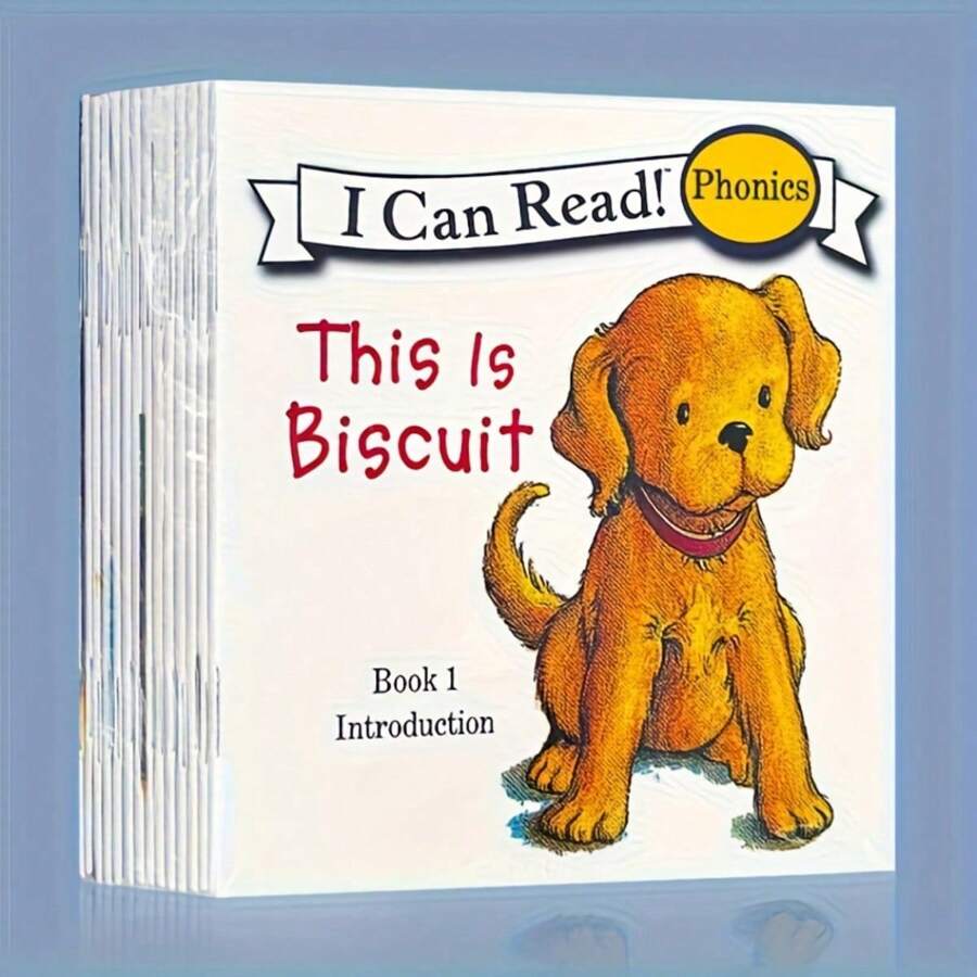 12-Book Phonics Learning Set For Foreign Language | Level 1 Reading Materials With Parent Guide, Teacher-Recommended Books (Dog Adventure Series) - A - View 1
