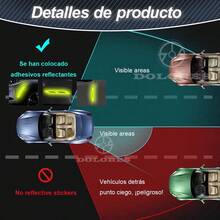 Tendencia16 Sticker Reflejante Auto Protector Engomada FosforescenteCalidad premium - Azul - Ver 11