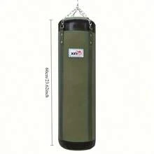 23-Inch Heavy Duty Canvas Punching Bag With Hook - Suitable For Boxing, Taekwondo And Martial Arts Training - Multicolor - View 9