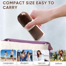 3-Pack (2.6 Fl Oz/ 75ML)Wild Country Roll-On Deodorant - Fitness & Sports Sweat Protection Variant: Compact And Portable Design, Easy To Carry. - màu nâu - Xem 3