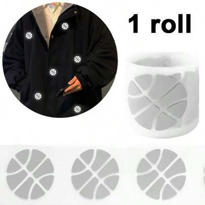 1 Roll, FG015 Basketball Reflective Sticker, Clothing DIY Decoration Accessory