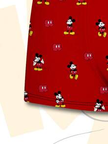 Quần boxer nam in hình Mickey 3D của Disney, đồ lót thiết yếu mặc hàng ngày và ở nhà, thiết kế thời trang. - Nhiều màu - Xem 4