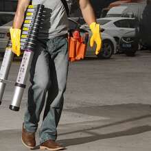 Aluminum Telescopic Ladder, Folding Ladder, Double Ladder, Sliding Ladder, Multi-Purpose Ladder, Ladder, Single Ladder, Aluminum Ladder - 3,8m - View 11