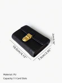 New Style Women Wallet And Purse Mini Small Id Card Holder Storage Card Bag - Multicolor - View 7