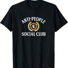 Camiseta del Club Social Antipueblo - Negro - Ver 1