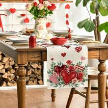 Kitchen Tablecloth - 13" X 72", Table Runner - View 2