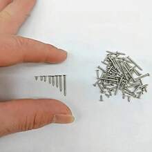 1070pcs Wood Screws Assortment Kit, Tips Wood Screws Set, Screws, Flat Head Assorted Screws M2 X 4/5/6/8/10/12/16/20 Carbon Steel Nickel Plated - Screw - View 6
