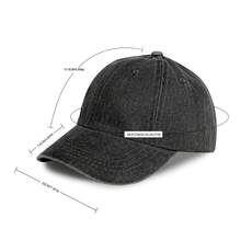 Heart Design Denim Baseball Cap With Fashion Style And Comfortable Fit For Daily Wear And Casual Outings Perfect Gift - Blue - View 5