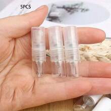 5个1毫升玻璃香水可填充瓶，便携式迷你样品喷雾瓶，可填充喷雾器空瓶 - A - 查看 10