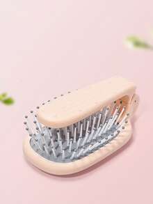 可折叠气垫梳，便携可爱迷你气泡梳，头皮按摩梳，旅行美发造型工具 - 彩色 - 查看 9