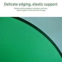 59" Green Screen Backdrop Pop-Up Chair Round Background Protable Photograph W - Green - View 2