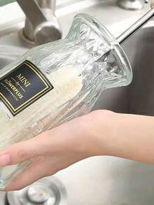 Bottle Cleaning Tool Kit - Includes Bottle Brush, Baby Bottle Brush, Long Handle Small Brush, Suitable For Blender - Apricot - View 6