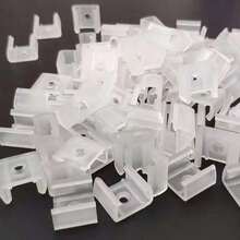 50pcs/Pack LED Strip Light Clips, Neon Light Strip Fasteners - White - View 8