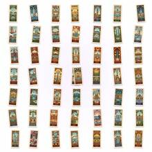 50pcs Vintage Global City Stamp Stickers Set - Waterproof Vinyl Decals Featuring Iconic Landmarks From Around The World For Laptop, Water Bottle, Luggage & Scrapbooking. Ideal For Travel Enthusiasts To Add A Wanderlust-Inspired Retro Touch To Personal Items & Journals - 1 Set - View 3