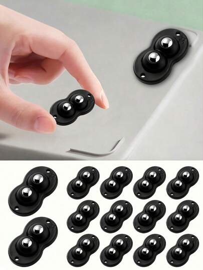 360° schwenkbare schwere Mini-Rollerbasis, ohne Bohren erforderlich, leiser Betrieb, Edelstahlkugellager, geeignet für Möbel, Schränke, Aufbewahrungsboxen, Büro, Zuhause, Studio, kompaktes Design, sanfte Drehung, Heimorganisation, Weihnachtsbaum Drehbasis, Elektrische Räder, Rollen, stabile Schwenkräder, Möbelrollen, schwere Räder, Gepäckräder, schwere Transportrollen