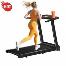 Treadmill With Handles, Upgraded Small Treadmills Home, Portable Electric Treadmills For Home 300 Lbs Capacity,Walking Pad Treadmill,Lightweight Folding Foldable Walking Pad With LED Display - View 1