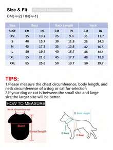 LUCKIE LABO 1pc Polka Dot Panda Ear Design Black Edged Waterproof Raincoat, Suitable For Cats & Dogs Going Outdoor In Rainy Days - Black and White - View 11