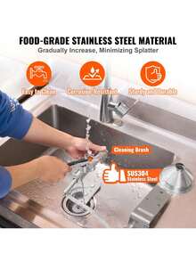 Manual Oil Press Machine, Stainless Steel Oil Extractor Machine, Detachable Oil Presser For Effortless Cleaning, Household Oil Expeller For Pressing Peanuts, Sesame Seeds, Rapeseed, Tea Seeds - Silver - View 5