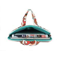 Paisley Pattern Lightweight Waterproof Laptop Shoulder Bag Sleeve Case For MacBook Pro 16 Inch And 15.6 Inch-16 Inch Laptop - Paisley - 查看 4