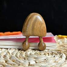 1pc Sandalwood Snail Massager, Body Acupressure Massager, Chin Lifting Tool, Scalp Meridian Brush, Facial Care Device, Head And Eye Relaxation Massage Tool, Hair, Hair Accessories, Hair Care, Daily Necessities, Home Goods, Spa, Massage Tools, Massage, Massager - Multicolor - View 8