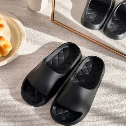 Dép Eva Silent - Dép unisex, đế dày, thích hợp cho ngoài trời, đôi, nhà tắm, dễ thương và mềm mại, nhẹ và thoải mái, thiết kế đế mềm mang lại sự thoải mái tối đa, phù hợp cho nhà, nhà tắm, bãi biển và các dịp khác, nhiều màu sắc để lựa chọn - Kiểu dáng đôi, nhẹ và thoáng khí, không gây bí bách.