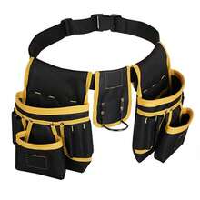 Tool Belts For Men,Tool Belt Pouch,26-Pockets Heavy Duty Padded Tools - A - View 1