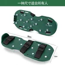 Giày sục khí sân cỏ thủ công chịu lực cao, có gai kim loại, đã lắp ráp hoàn chỉnh, dây đeo điều chỉnh được, dùng cho sàn nhà để xe phủ epoxy, lớp phủ và các công trình trải thảm. - A - Xem 10