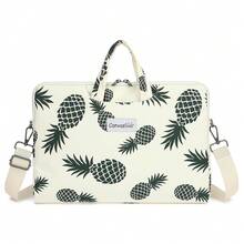 Canvaslove Water Resistant Laptop Shoulder Sleeve Case Bag For MacBook Pro 16 Inch And 15.6 Inch And 16 Inch Laptop (Pinefor  Apple) - Pineapple - View 1