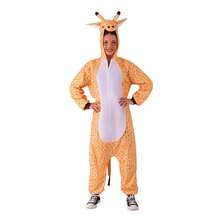 Rubies Adult Giraffe Costume - Original And Fun Design - Giraffe Costume - Perfect For Parties And Carnival - Easy To Put On And Take Off - Comfortable And Lightweight Fabric - Multicolor - View 1
