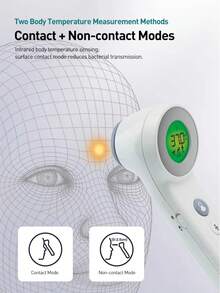 Braun BNT410CN Non-Contact Infrared Thermometer Multi-Purpose AgeSmart Function Silent Mode - Multicolor - View 4