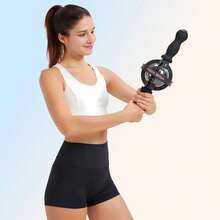 Gyro-Trainer Pro Handtrainer, Double poignée, Résistance 200 kg, Pour le renforcement musculaire et le renforcement des poignets - Noir - Voir 5