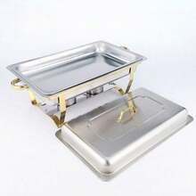 8QT Stainless Steel Hot Pot Self-Serve Set - 1pc Heating Base, Complete Hot Pot Set For Party Catering - Folding Dining Stove - View 13