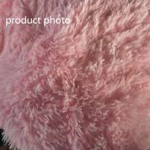 1pc Luxury Soft Plush Light Pink Carpet, Decorative Rug, Mat, Suitable For Living Room, Kitchen, Bedroom, Bathroom And More. (Slight Color Difference May Exist Due To Lighting And Display Conditions) - Baby Pink - View 9