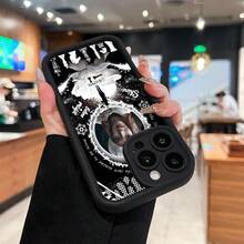Ilustración de Gambito de Dama: ajedrez, belleza y confianza se combinan. Esta elegante funda es compatible con Samsung, Apple, OPPO, , etc. Fabricada en TPU flexible, resistente a golpes y arañazos, ofrece una excelente protección contra caídas y un agarre cómodo. Es un regalo ideal para familiares, amigos y seres queridos, y una opción perfecta para festivales, fundas para iPhone, San Valentín y artículos de . - Negro - Ver 2