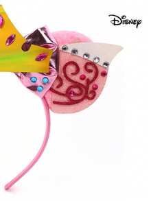 1pc Disney Cartoon Cute Bow, Mickey Ears Headband Birthday Party Cartoon Bow Hair Accessory, Suitable As Valentine's Day Gift - Multicolor - View 5