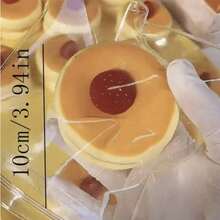 草莓蓝莓舒芙蕾奶油捏捏乐，逼真蛋糕造型，解压玩具，节日、生日、圣诞节和派对的完美礼物 - 彩色 - 查看 12