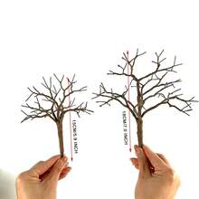 15-18厘米微型铁丝树干模型材料，手工制作仿真树，粉末状微型树模型，火车模型布局 - As photos - 查看 2