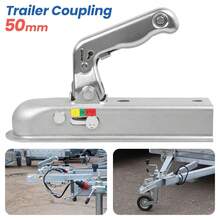 Trailer Hitch Towing Coupler Mount - 800KG Tow Connector - A - View 1