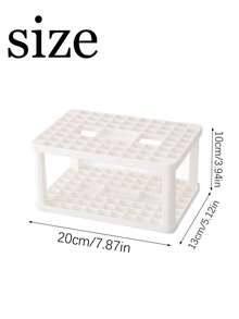 360 Degree Rotating Makeup Brush Holder, Dustproof Eyeshadow Brush Bucket, Vanity Desk Organizer - Multicolor - View 9