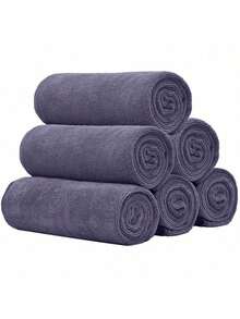 6/12pcs Facial Towel Set, High Absorbency Soft Microfiber Face Towels, Multi-Purpose Washcloth And Hand Towels, Suitable For Bathroom, Hotel, Spa, Gym, Size: 12x12 Inches/12x24 Inches, Multiple Colors Available - Multicolor - View 34