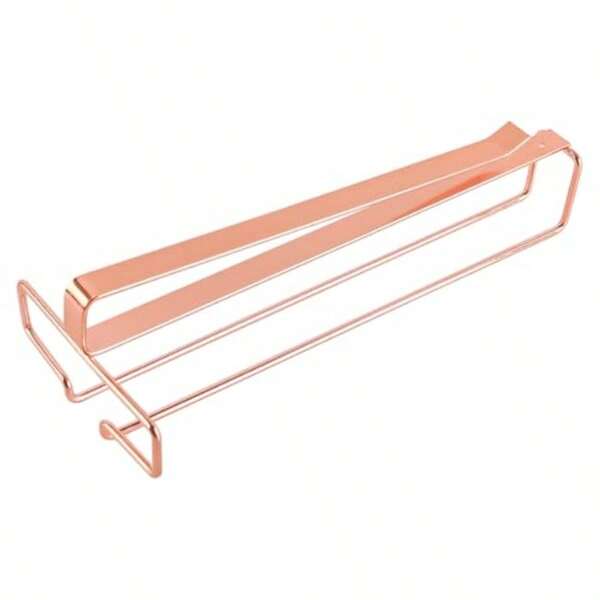 Hanging Stainless Steel Wine Glass Rack Hanging Wine Glass Rack 26cm For Kitchen Bar And Restaurant-Rose Gold