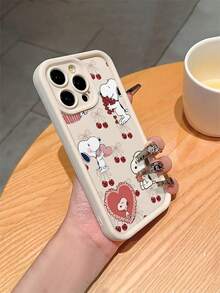 A Cartoon Snoopy Pattern, A High-Bamboo Anti-Drop Phone Case Made Of Tpu Material, Can Be Given As A Holiday Gift. It Is Suitable For IPhone Xs/ XS Max /Xr/11, 12, 13, 14, 15, 16pro/Promax/14, 15, 16plus/17, And Is Suitable For Both Men And Women - 彩色 - 查看 3